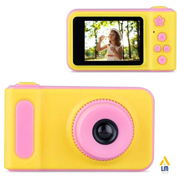 Mini Câmera Digital Infantil — Brinquedo que Tira Fotos de Verdade