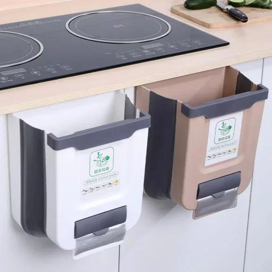 Lixeira Dobrável de Cozinha