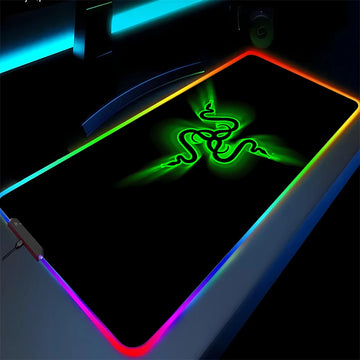 Mouse Pad Gamer Razer XXL RGB – Iluminação LED, Superfície Antiderrapante e Design Premium